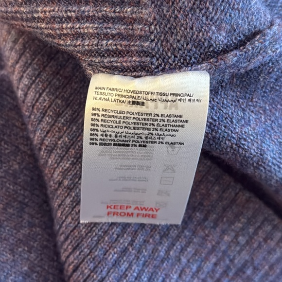 APPARIS Karl Marled Knit Mock-Neck Sweater Dress - Size Medium - Picture 8 of 8